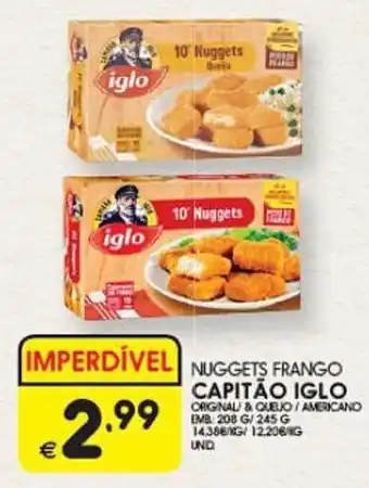 Meu Super NUGGETS FRANGO CAPITÃO IGLO promoção