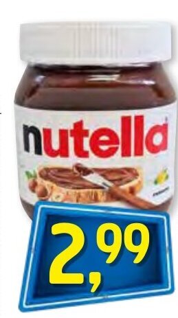 Bolama Creme Barrar Nutella 350g promoção