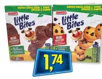 Bimbo Little Bites Mini Muffins/Brownies c/16