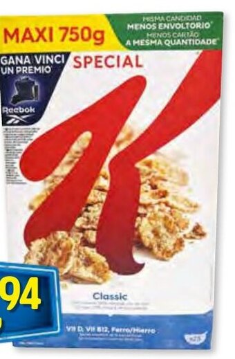 Bolama Kellogg's Special K 750g promoção
