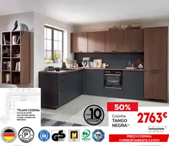 Conforama Cozinha Tango Negra promoção