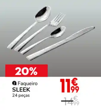 Faqueiro Sleek 24 peças