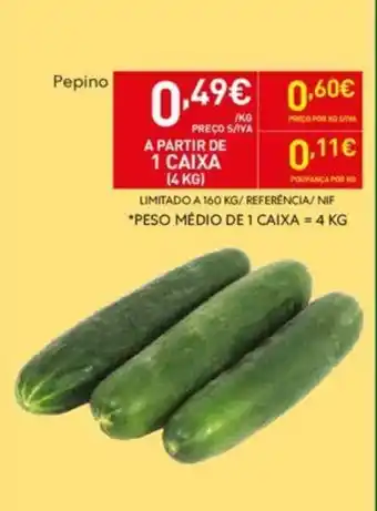Recheio Pepino promoção