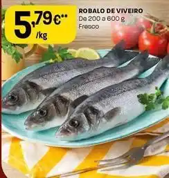 Intermarché Robalo de viveiro promoção