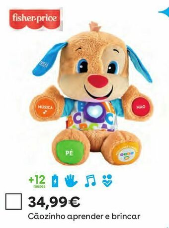 Toys R Us Fisher price - cãozinho aprender e brincar promoção