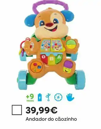 Toys R Us Fisher price - andador do cãozinho promoção
