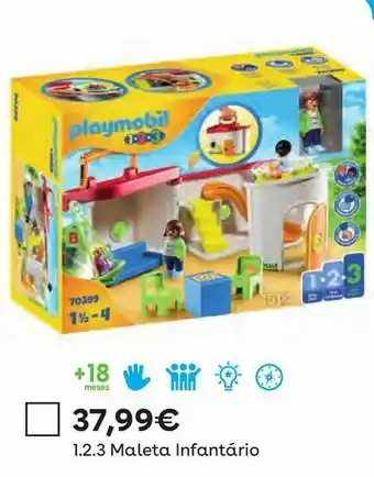 Toys R Us Playmobil - maleta infantário promoção