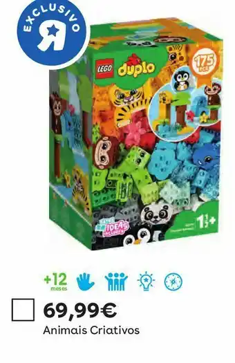 Toys R Us Lego duplo - animais criativos promoção
