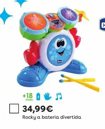Toys R Us Chicco - rocky, a bateria divertida promoção