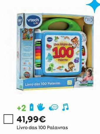 Vtech - livro das 100 palavras