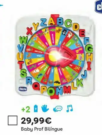 Toys R Us Chicco - baby prof bilíngue promoção