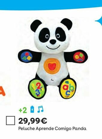 Panda - peluche aprende comigo