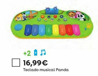 Toys R Us Panda - teclado musical promoção
