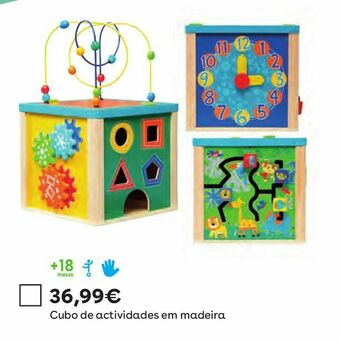 Toys R Us Cubo de atividades promoção
