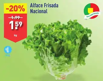 ALDI Alface Frisada Nacional kg promoção