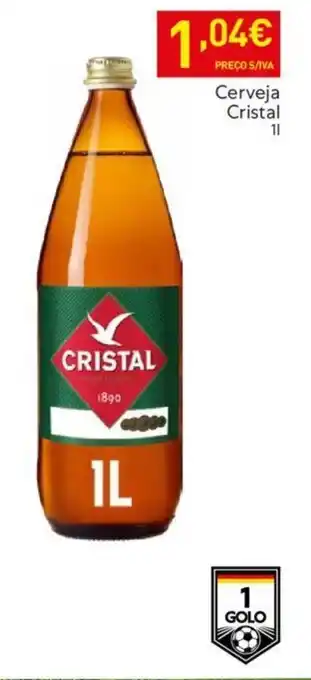 Recheio Cerveja Cristal 1L promoção