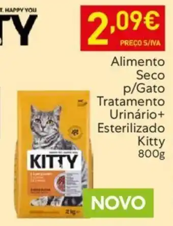 Alimento Seco p/Gato Tratamento Urinário+ Esterilizado Kitty 800g
