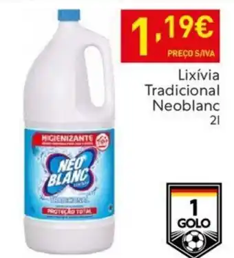 Recheio Lixívia Tradicional Neoblanc 2L promoção