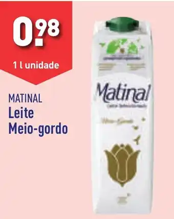 ALDI MATINAL Leite Meio-gordo 1 l unidade promoção