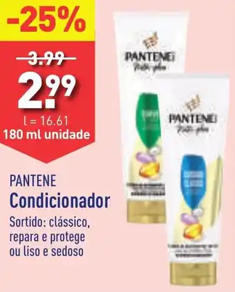 ALDI PANTENE Condicionador 180ml promoção