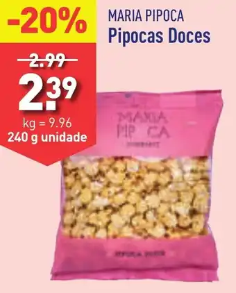 ALDI MARIA PIPOCA Pipocas Doces 240g promoção