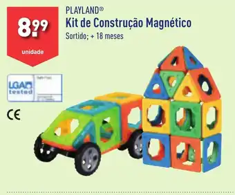 PLAYLAND Kit de Construção Magnético