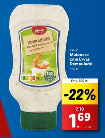 Kania Maionese com Ervas Remoulade Emb. 500 ml