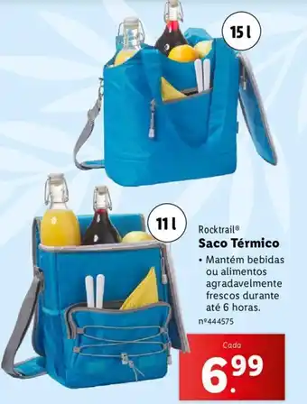 Lidl Rocktrail Saco Térmico promoção