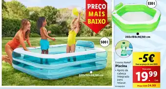 Lidl Livarno Home Piscina promoção
