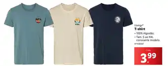 Lidl Livergy T-shirt promoção