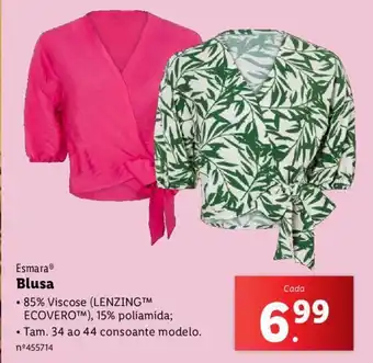 Lidl Esmara Blusa promoção