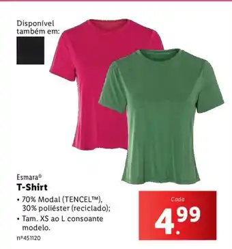 Lidl Esmara T-Shirt promoção