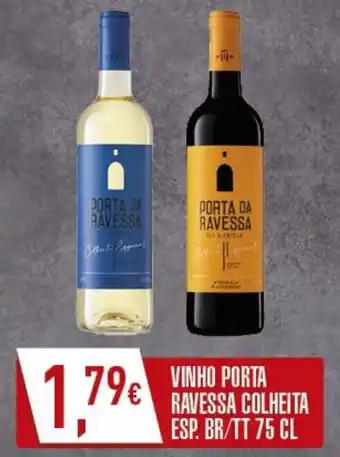 Miranda Supermercados VINHO PORTA RAVESSA COLHEITA ESP. BR/TT 75 CL promoção