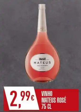 Miranda Supermercados VINHO MATEUS ROSE 75 CL promoção