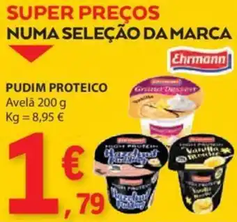 E.Leclerc PUDIM PROTEICO Avelã 200 g promoção