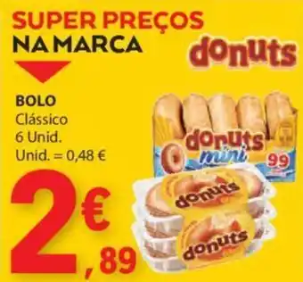 E.Leclerc BOLO Clássico 6 unid promoção