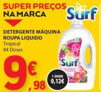 E.Leclerc DETERGENTE MÁQUINA ROUPA LIQUIDO Tropical 84 Doses promoção