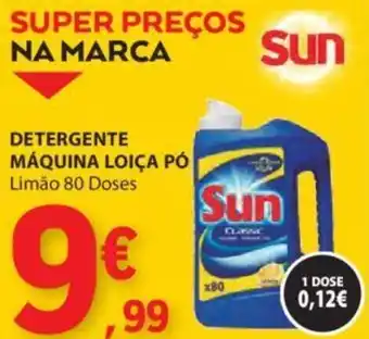 E.Leclerc DETERGENTE MÁQUINA LOIÇA PÓ Limão 80 Doses promoção