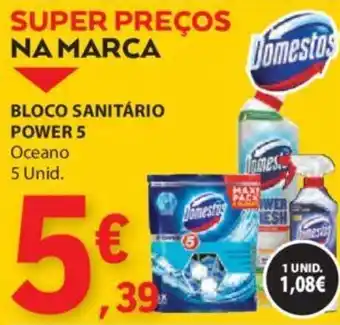 E.Leclerc BLOCO SANITÁRIO POWER 5 Oceano 5 Unid. promoção