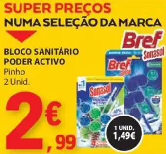 E.Leclerc BLOCO SANITÁRIO PODER ACTIVO Pinho 2 Unid. promoção