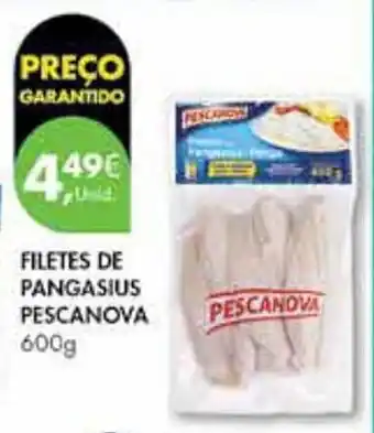Pingo Doce FILETES DE PANGASIUS PESCANOVA 600g promoção