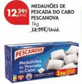 Pingo Doce MEDALHÕES DE PESCADA DO CABO PESCANOVA 1kg promoção