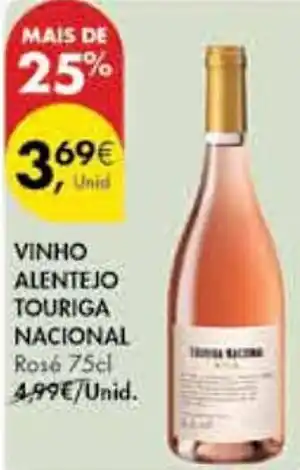 VINHO ALENTEJO TOURIGA NACIONAL Rosé 75cl