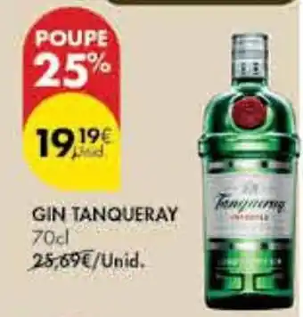 Pingo Doce GIN TANQUERAY 70cl promoção