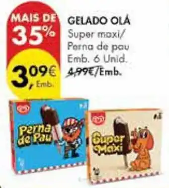 Pingo Doce GELADO OLÁ Emb. 6 Unid. promoção