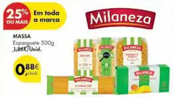 Pingo Doce MASSA Esparguete 500g promoção