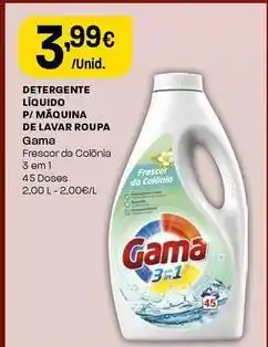 Intermarché Detergente líquido promoção