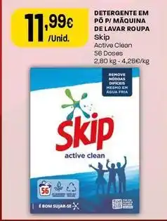 Intermarché Detergente em pó promoção