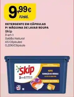 Intermarché Detergente em cápsulas promoção