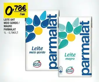 Spar LEITE UHT MEIO GORDO / MAGRO PARMALAT 1L promoção